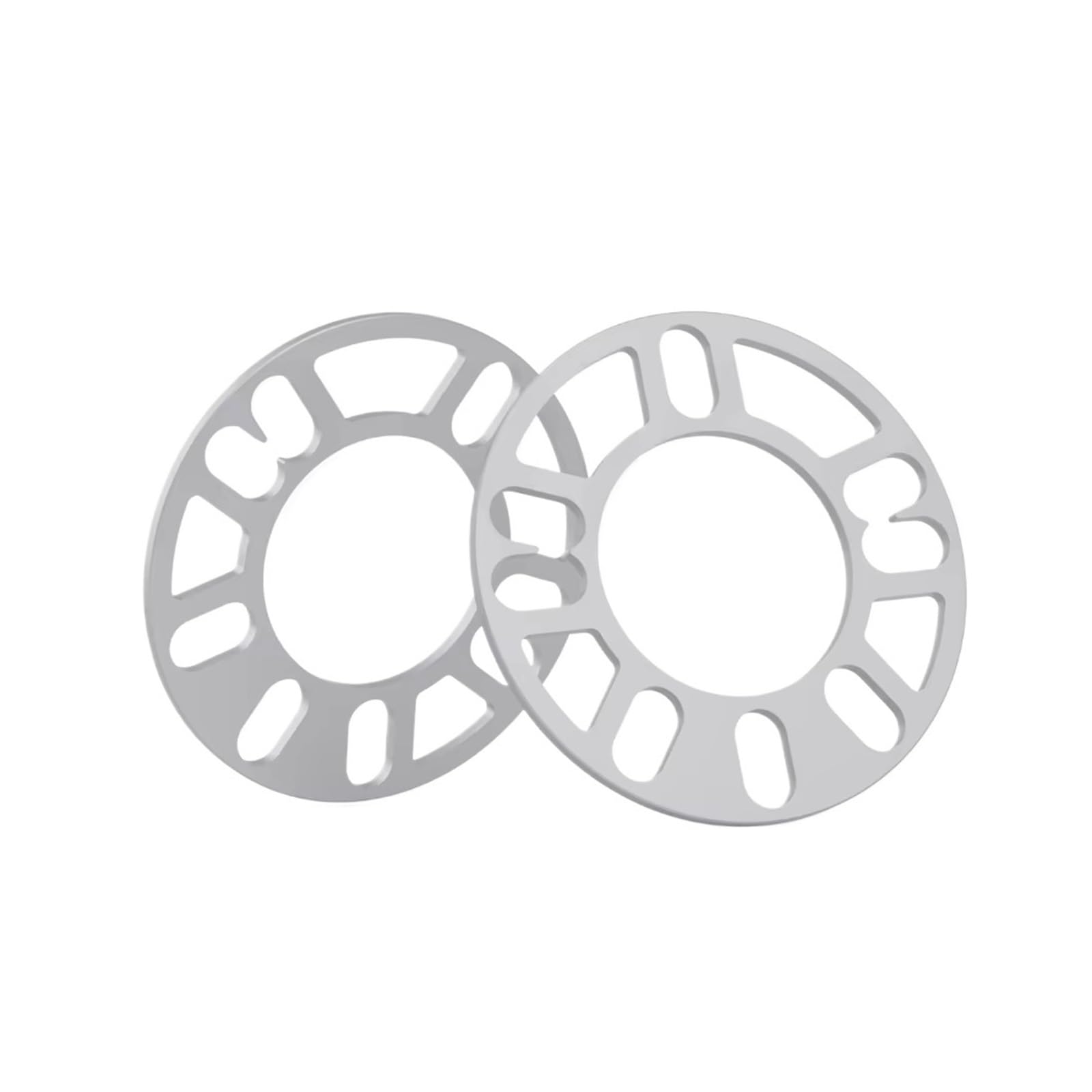 Spurverbreiterungen 5 Mm Universal-Radabstandshalter Für Die Meisten 4-Loch- Und 5-Loch-Räder PCD 98 Bis 127 Bolzenmuster 5x100 5x108 5x110 Naben-Rad-Adapter 2 Stück Rad Distanzscheiben von TETARI