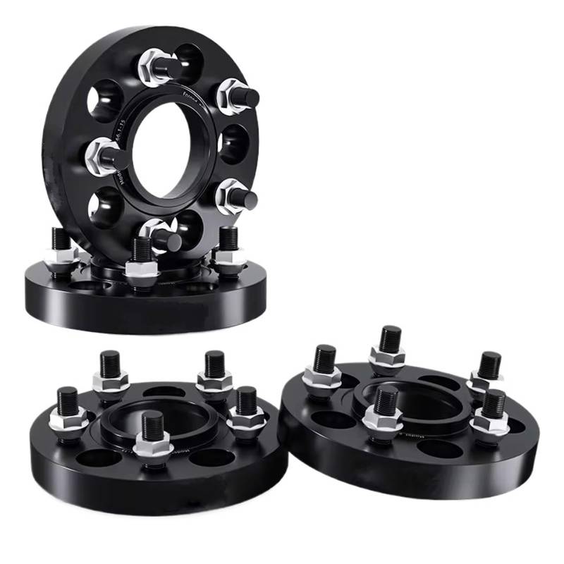 Spurverbreiterungen Für BYD Für Song 2/4 Stück PCD 5x120 CB 64,1mm T6-7075 Geschmiedete Aluminium Legierung Rad Spacer Adapter 5 Lug Anzug Rad Distanzscheiben(4Piece 20mm M12x1.5) von TETARI