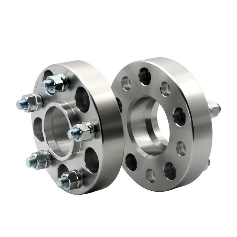 Spurverbreiterungen Für Jeep Für Wrangler Für Grand Für Cherokee Für Commander 2 Stück 20/25/30/35/40/45/50mm Rad Adapter Spacer PCD 5x127 CB 71,6 Rad Distanzscheiben(2Piece 30mm Silver) von TETARI