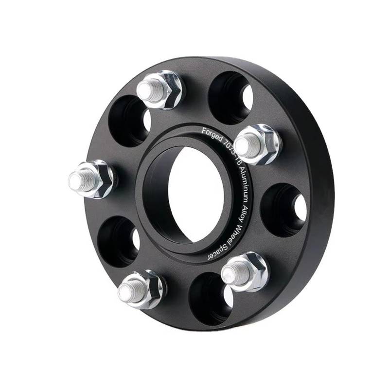 Spurverbreiterungen Für Lexus ES GS HS IS LS NX RC RX SC Für Toyota Für Camry Für RAV4 1 Stück Spurverbreiterungen Adapter 5x114,3 CB 60,1mm M12x1,5 Rad Distanzscheiben(1 piece Black 35mm) von TETARI