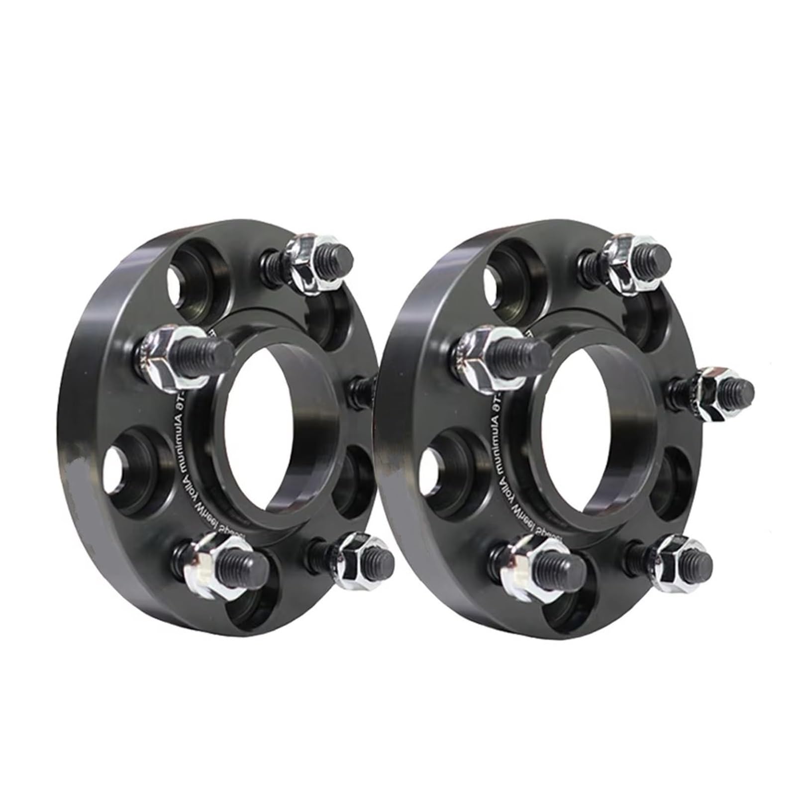 Spurverbreiterungen Für Subaru Für BRZ Für Lmpreza/XV/G4 Für Forester Für Outback 2 Stück 15/20/25/30/mm 5x 10 0 56,1mm Rad Spacer Adapter 5 Lug Rad Distanzscheiben(2Piece Spacer 20mm-BK) von TETARI