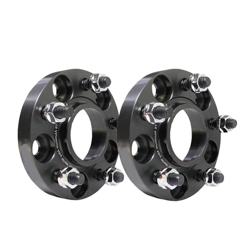 Spurverbreiterungen Für Subaru Für BRZ Für Lmpreza/XV/G4 Für Forester Für Outback 2 Stück 15/20/25/30/mm 5x 10 0 56,1mm Rad Spacer Adapter 5 Lug Rad Distanzscheiben(2Piece Spacer 30mm-BK) von TETARI