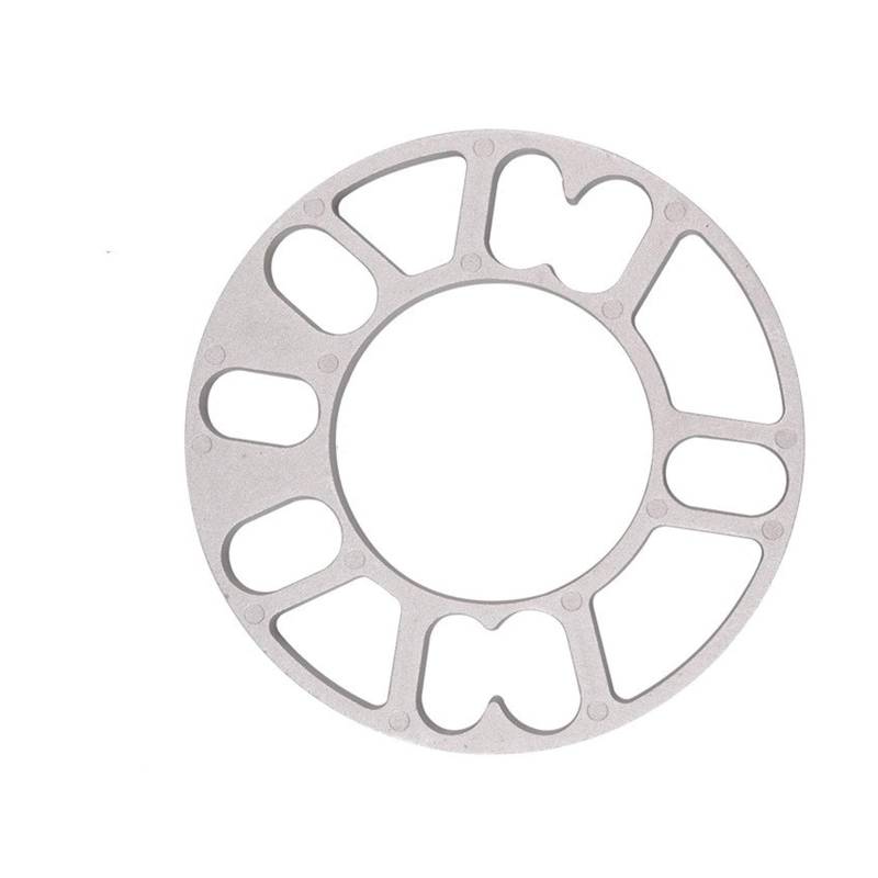 Spurverbreiterungen Radabstandshalter Aus Aluminiumlegierung 3/5/6/8/10 Mm Dichtung Reifennabenadapter Für 4x100 5x100 5x108 5x112 5x114,3 5x120 (2 Stück) Rad Distanzscheiben(2 Pieces 8mm) von TETARI