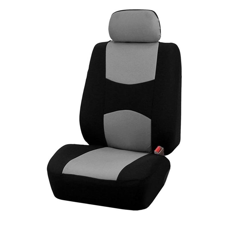 TETARI Auto-Schonbezüge Autositzbezüge Vollständiger Autositzbezug Universelle Passform Innenzubehör Schutz Auto-Styling Sitzbezüge Auto(1 Piece Gray Cover) von TETARI