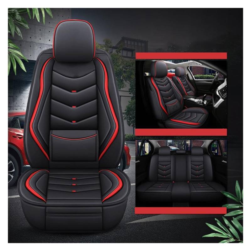 TETARI Auto-Schonbezüge Für Haval F7 H6 F7x H2 Für Jolion Für Degro Auto Sitz Abdeckung Universal Leder Auto Zubehör Sitzbezüge Auto(Color 5) von TETARI