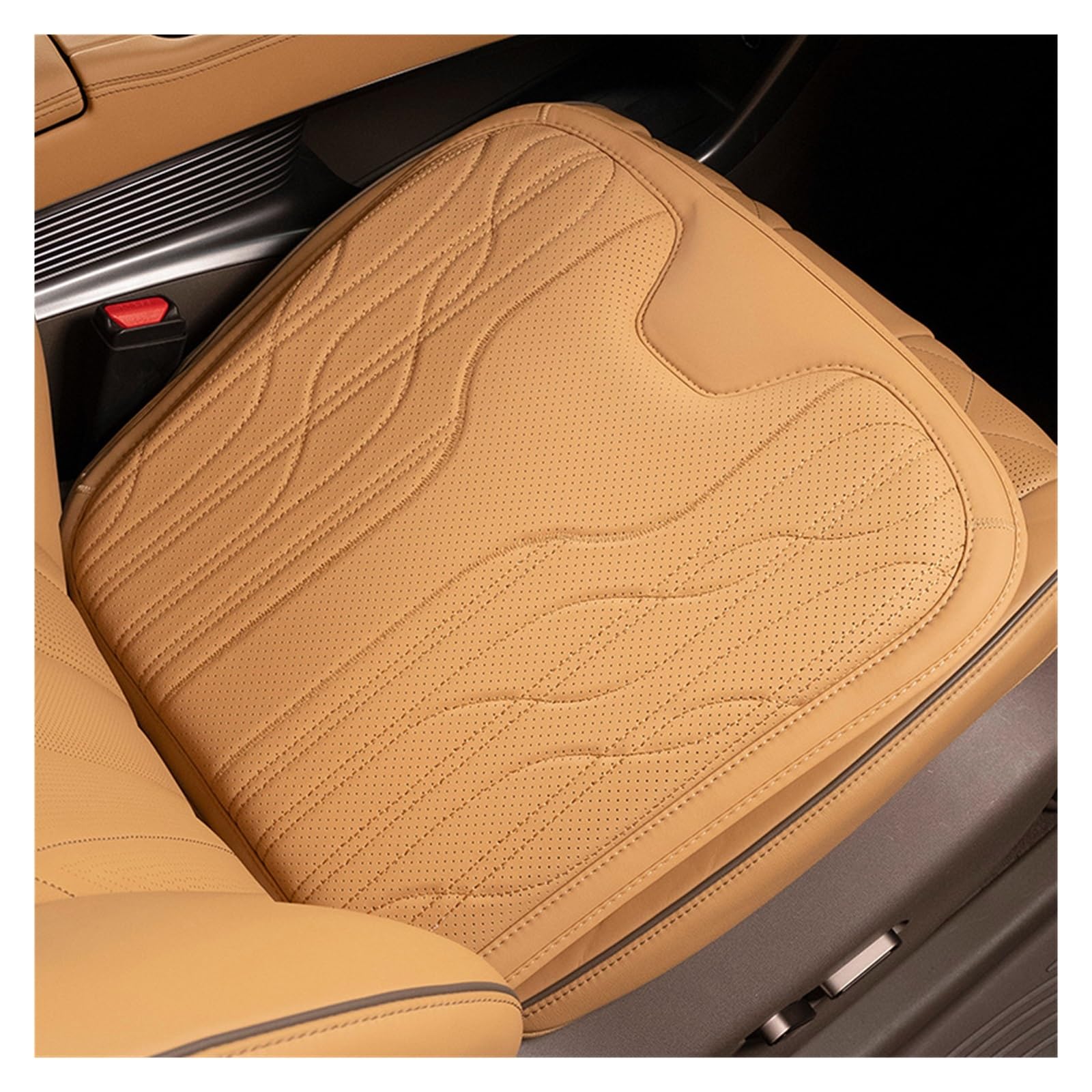 TETARI Auto-Schonbezüge Für Lexus NX GS RX is ES GX LX RC 200 250 350 LS 450H 300 Auto Sitzkissen Luxus Leder Nicht-Slip Unterstützung Pad Kissen Sitzbezüge Auto(Brown-seat) von TETARI