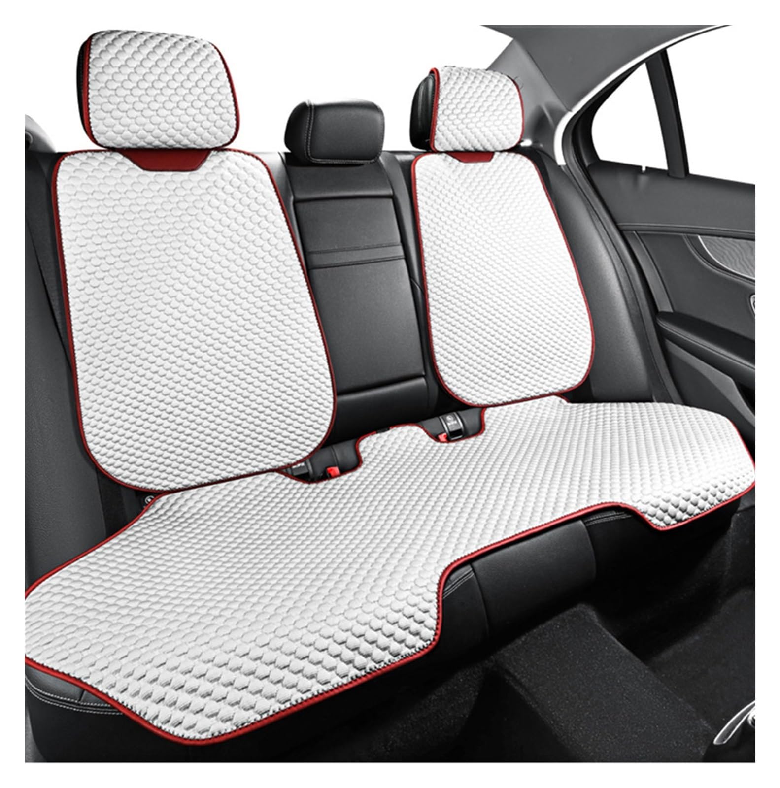 TETARI Auto-Schonbezüge Für MG ZS HS Für MG5 Für MG3 Für Voiture Seidenmaterial Autositzbezug Sitzbezüge Auto(1 Piece g) von TETARI