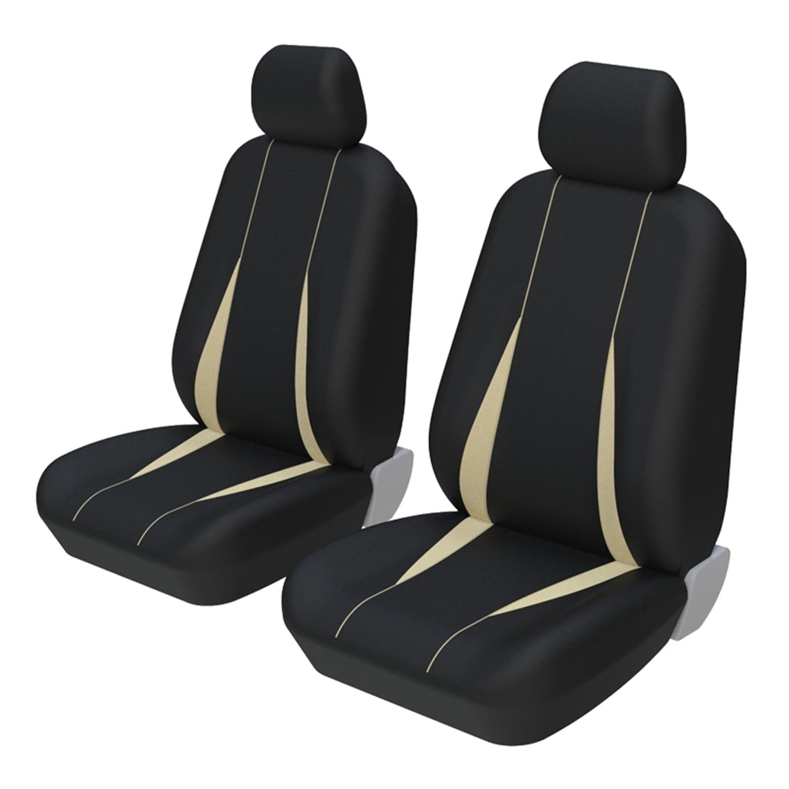 TETARI Auto-Schonbezüge Für Nissan Für Premiere Vollständiger Satz Autositzbezüge Schutzbezüge Universalgröße Waschbar Sitzbezüge Auto(2-seat beige) von TETARI