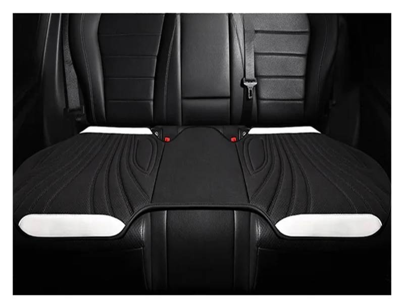 TETARI Auto-Schonbezüge Universal Auto Sitz Abdeckung Vier Saison Auto Atmungsaktive Sattel Pad Sitzbezüge Für Auto Coole Sitze Abdeckung Schutz Sitzbezüge Auto(Black2 Rear seat) von TETARI