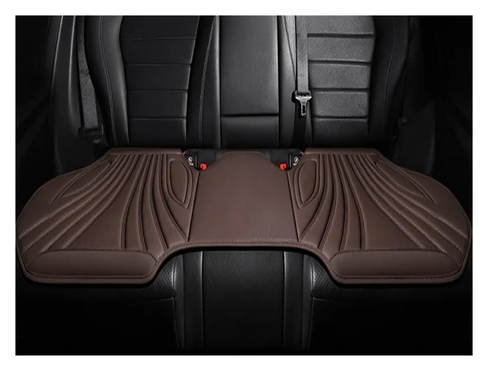 TETARI Auto-Schonbezüge Universal Auto Sitz Abdeckung Vier Saison Auto Atmungsaktive Sattel Pad Sitzbezüge Für Auto Coole Sitze Abdeckung Schutz Sitzbezüge Auto(Brown Rear seat) von TETARI