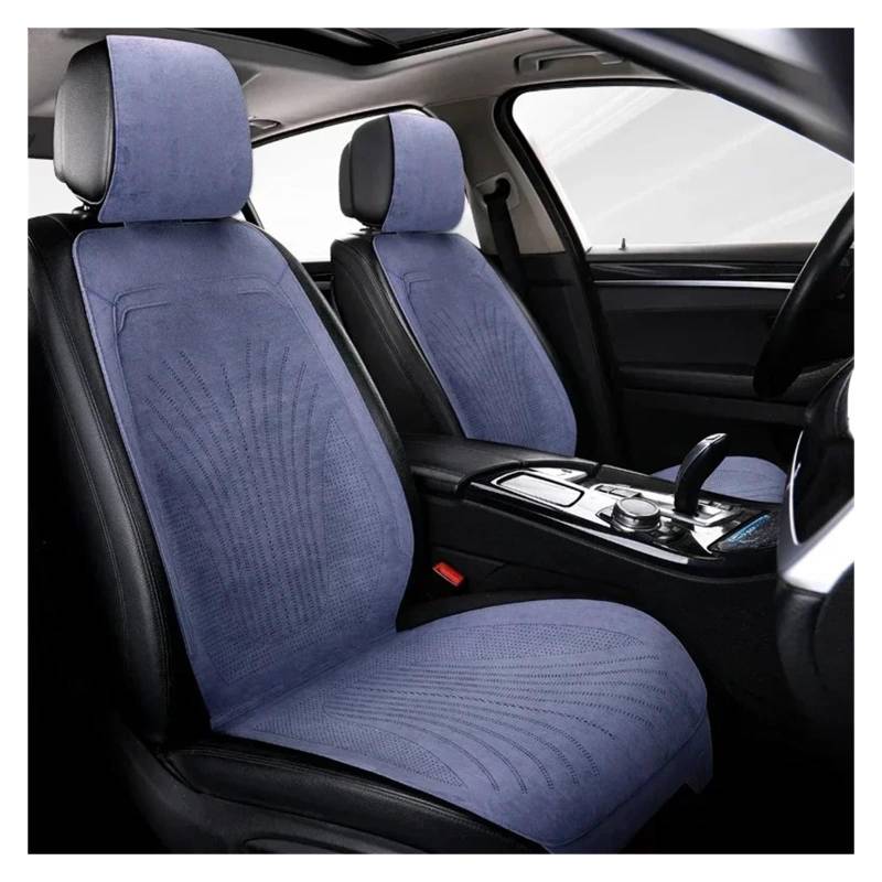 TETARI Auto-Schonbezüge Universeller Autositzbezug Wabenkissen Belüftungsblatt Sitzbezüge Für Kühle Autositze Schutz Sitzbezüge Auto(2pc Blue seat) von TETARI