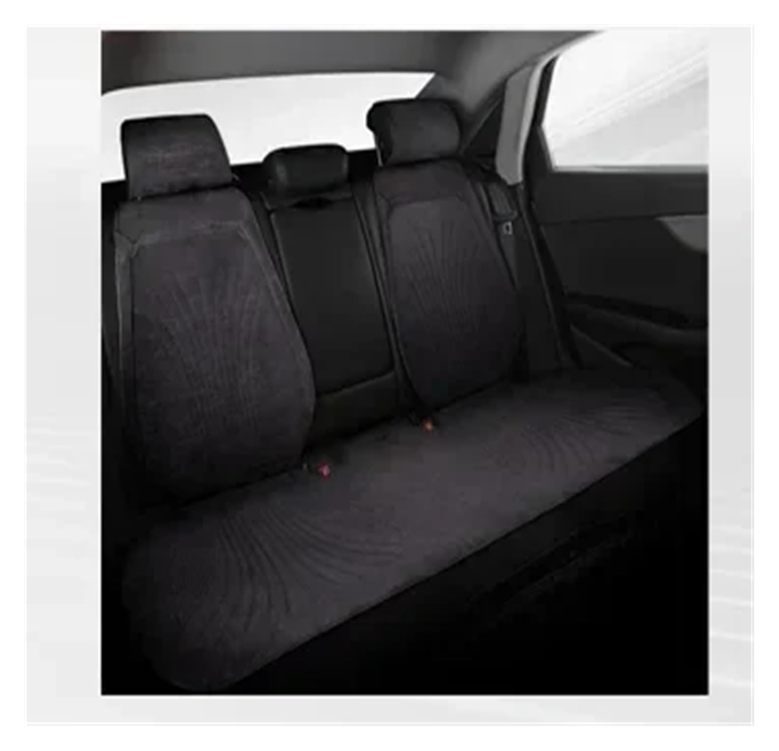 TETARI Auto-Schonbezüge Universeller Autositzbezug Wabenkissen Belüftungsblatt Sitzbezüge Für Kühle Autositze Schutz Sitzbezüge Auto(Black Rear seat) von TETARI