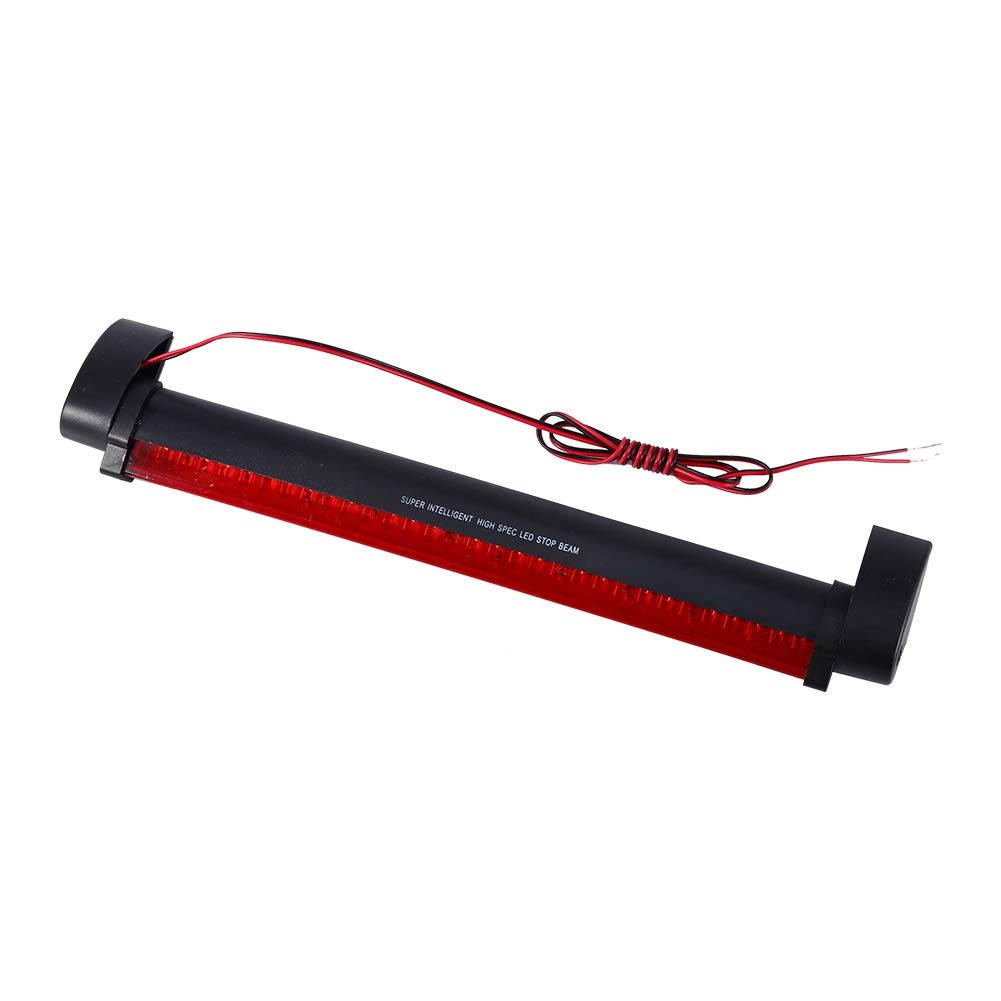 Dritte Bremsleuchte für Auto, rot, Universal, 12 V – 32 LEDs, Warnleuchte von TEUOPIOE