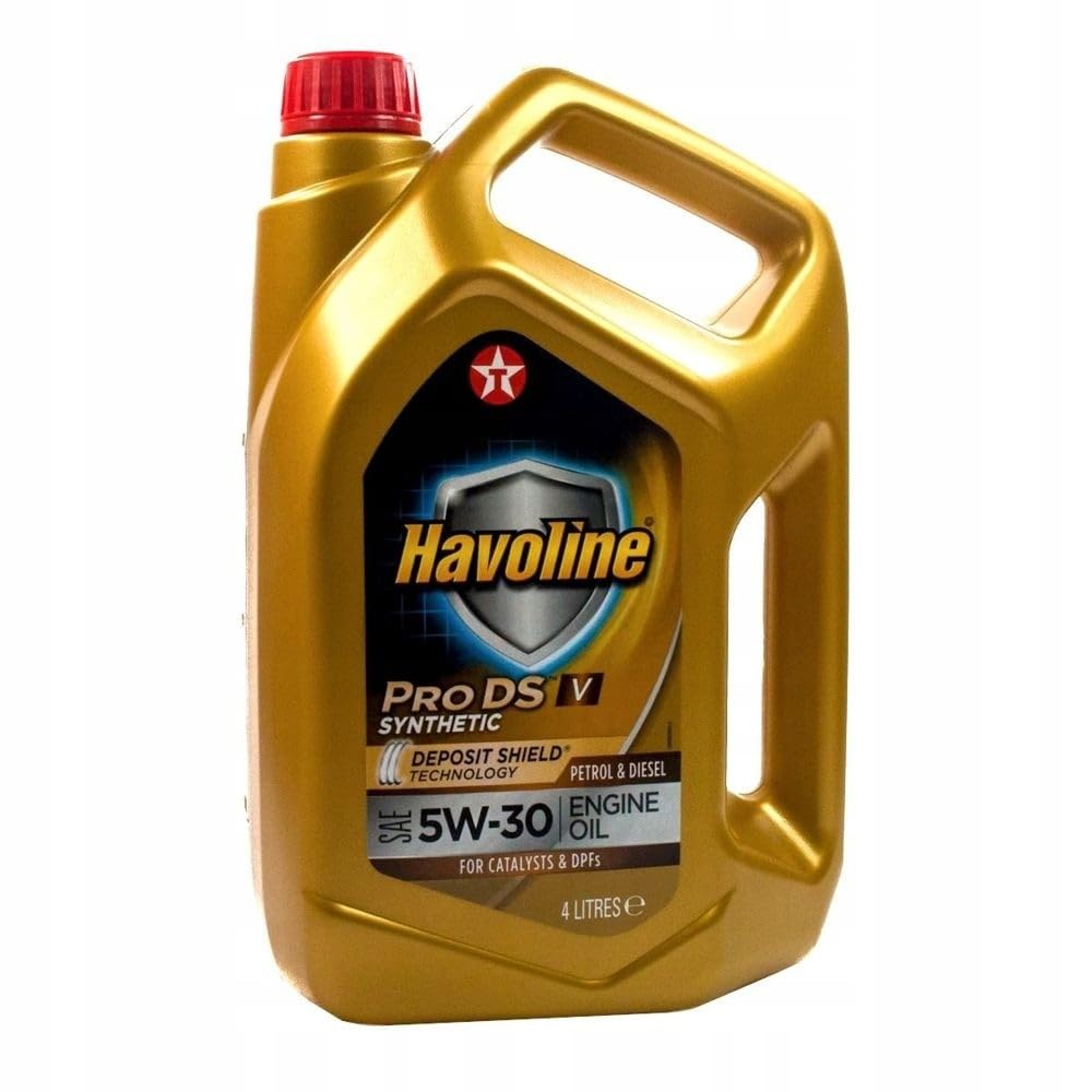 4L Texaco Havoline ProDS V 5W30 Motoröl Vollsythetisch BMW Mercedes VW Chrysler von TEXACO