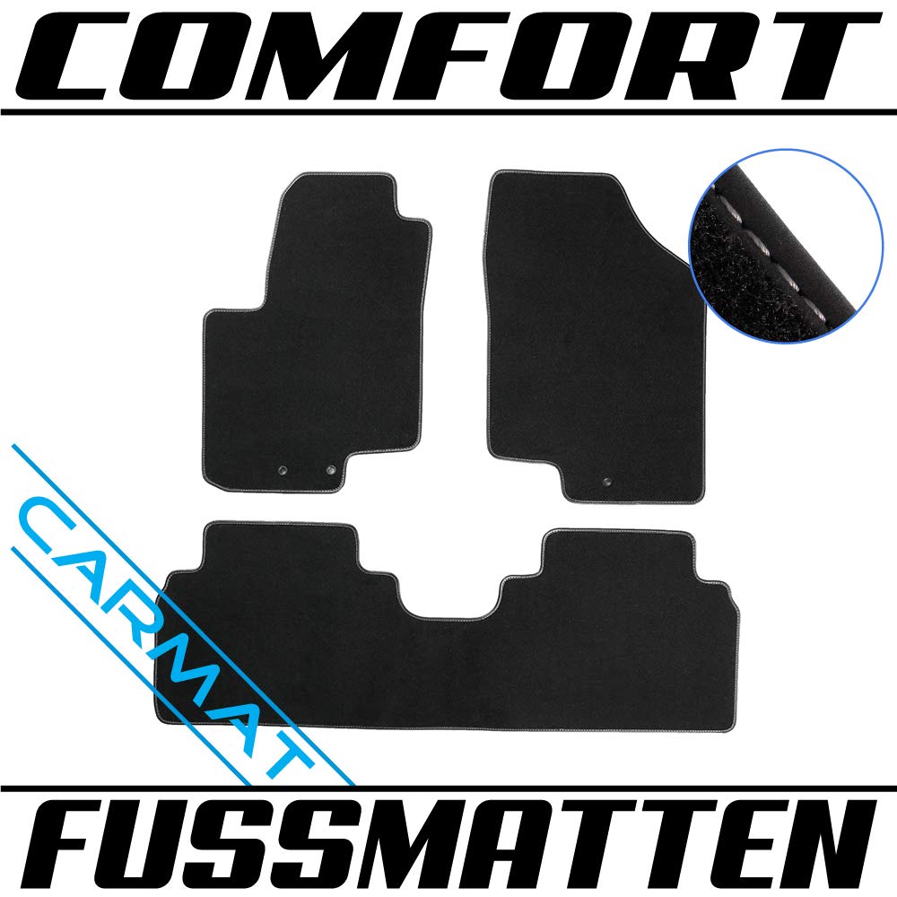 CARMAT Fussmatten Comfort HY/ix20Y10/C/B von TEXER