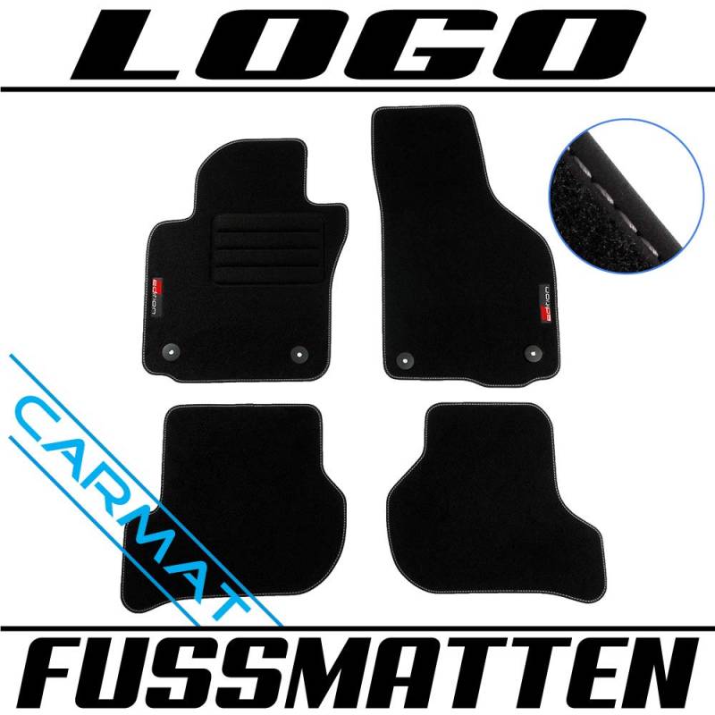 TEXER CARMAT Fussmatten mit Logo SE/LEOY05/L/B von TEXER