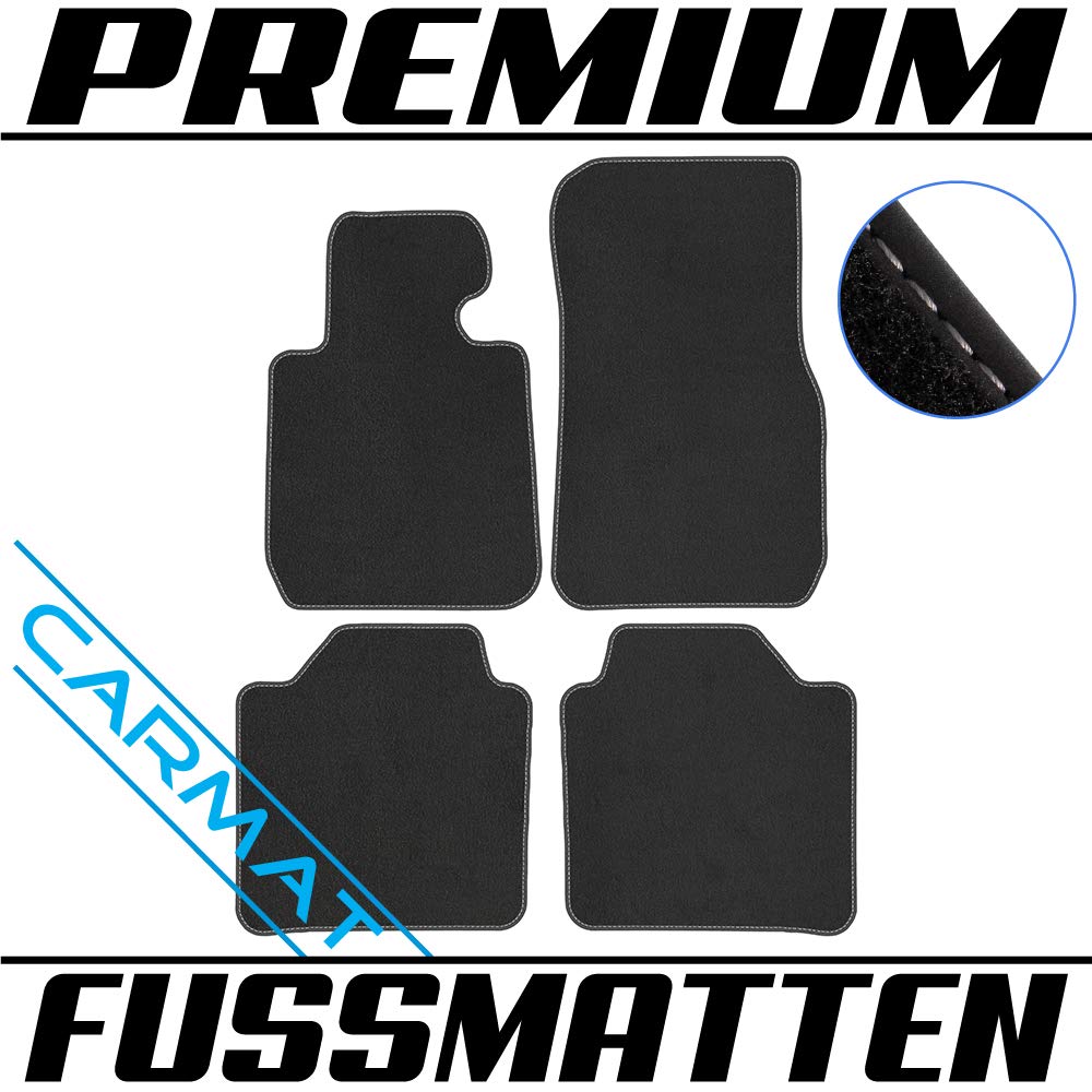 TEXER Textil Fußmatten Passend für BMW 3 F34 GT Gran Turismo Bj. 2013-2020 Premium von TEXER