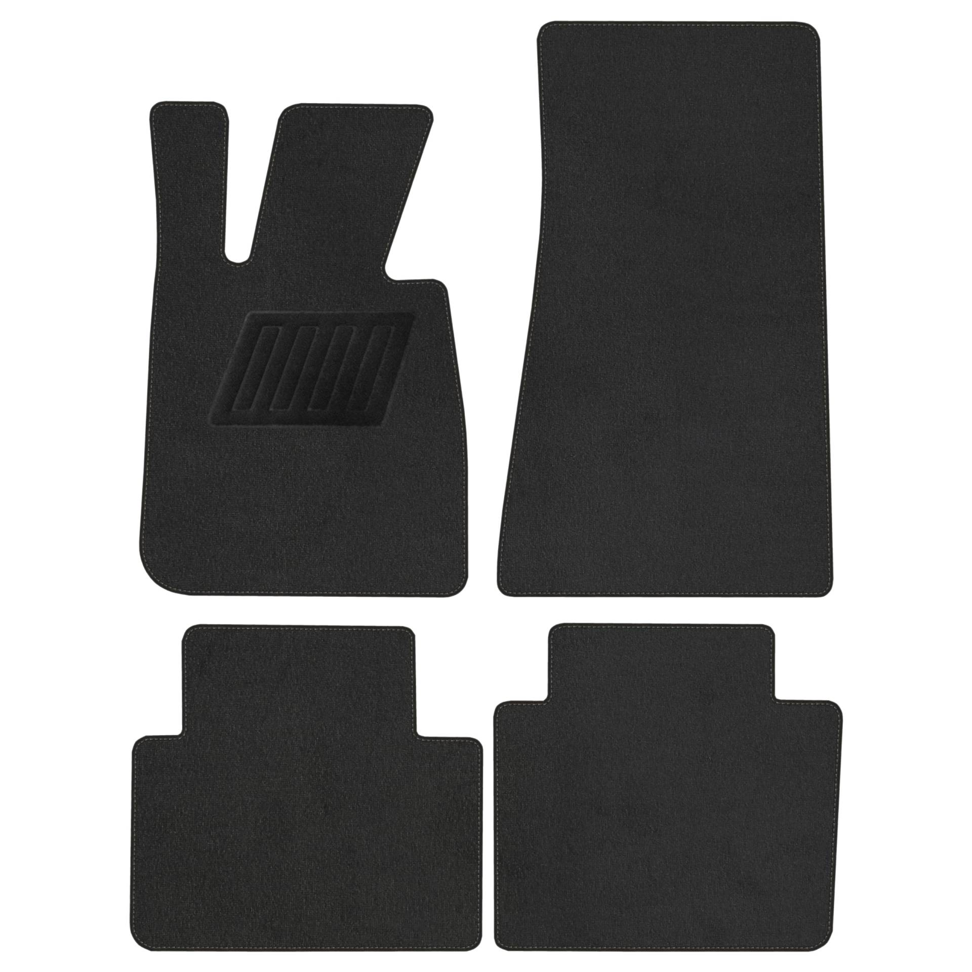 TEXER Textil Fußmatten Passend für BMW X1 E84 2009-2016 Comfort von TEXER