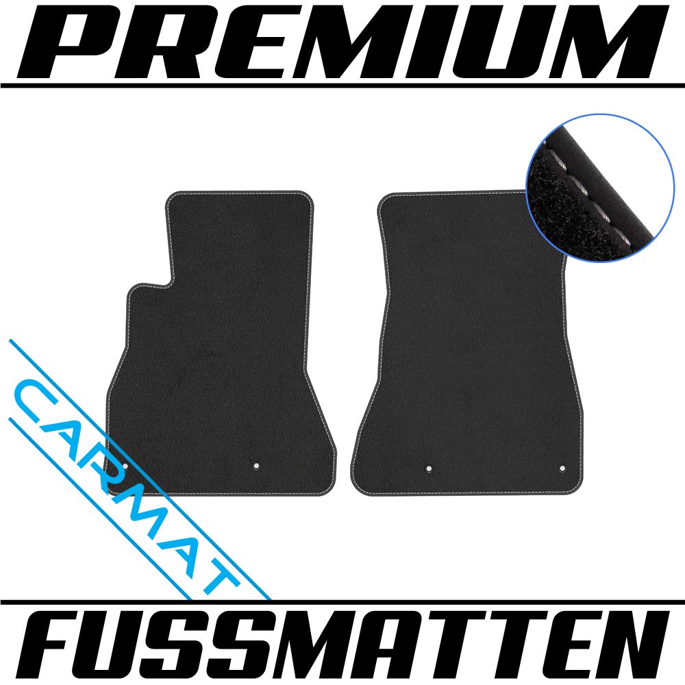 TEXER Textil Fußmatten Passend für Lexus SC II 430 Bj. 2001-2010 Premium von TEXER