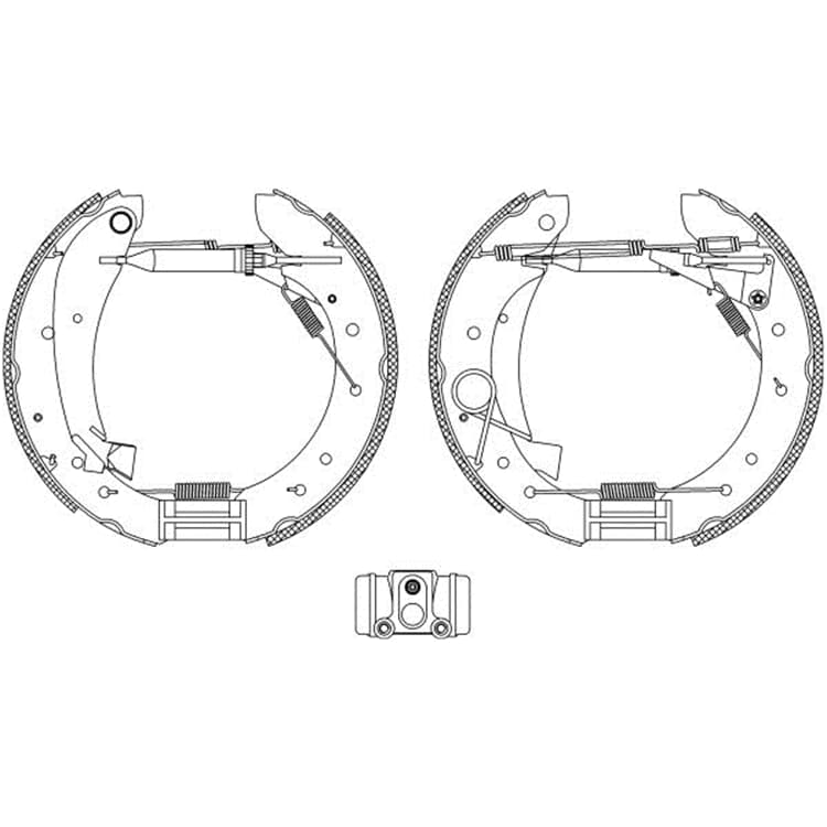 Textar Bremsbacken hinten Citroen Jumper Fiat Ducato Peugeot Boxer von TEXTAR