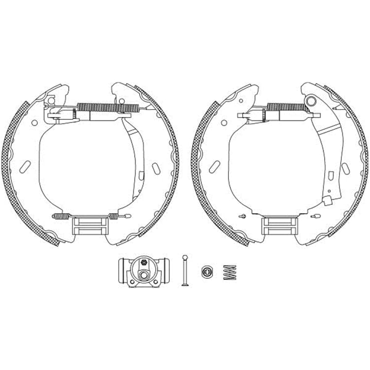 Textar Bremsbacken hinten Ford Transit von TEXTAR