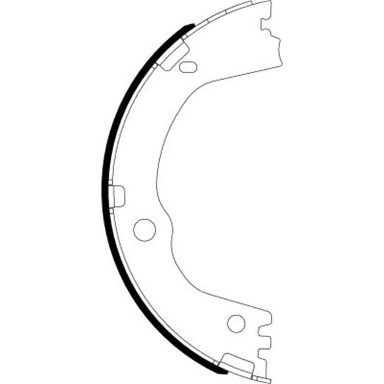 Textar Bremsbacken hinten Hyundai Santa Tucson Kia Sorento Sportage von TEXTAR