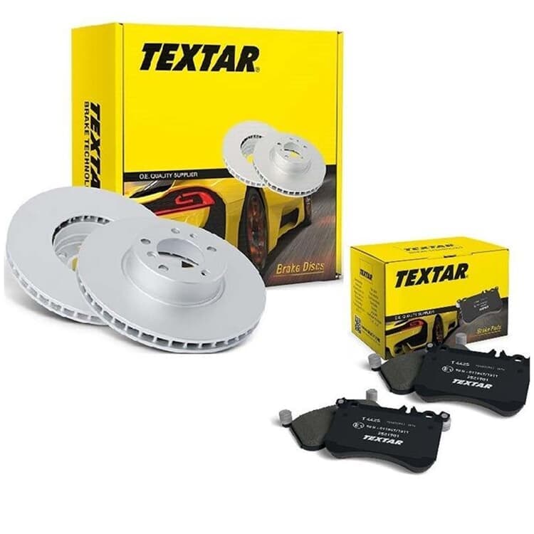 Textar Bremsscheiben + Bremsbel?ge hinten Mazda CX-5 2,0 2,2 2,5 + Allrad ohne Schiebedach von TEXTAR