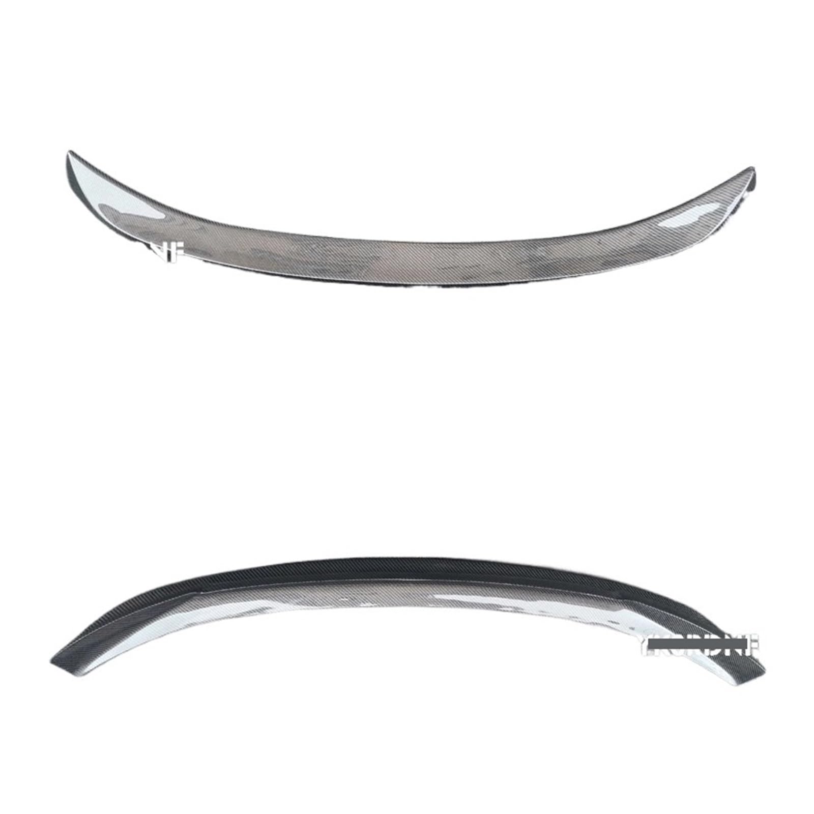 Auto-Heckflügelspoiler, Kompatibel For Subaru Forester, Hinterer Mittelspoiler Aus Kohlefaser, Auto-Heckspoiler-Flügellippe 2013 2014 2015 2016 2017(Middle carbon fiber) von TFUYFGD