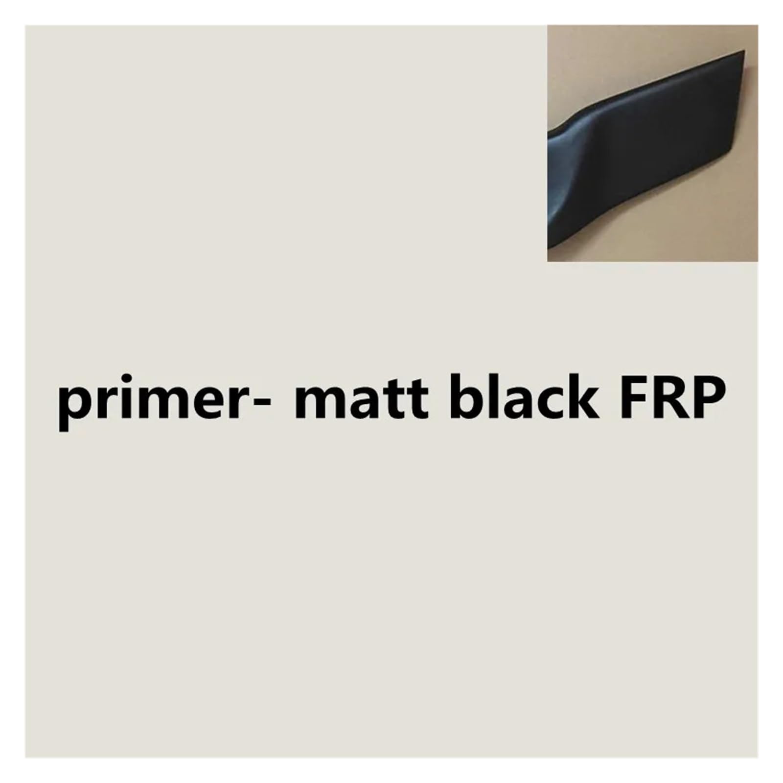 Echter Carbonfaser-Spoiler, Kompatibel For Hyundai Sonata 2014–16, Kofferraum-Hecklippenspoiler, FRP-Material, Sonata 9 Heckflügel-Heck-Autoteile(Primer Black FRP) von TFUYFGD