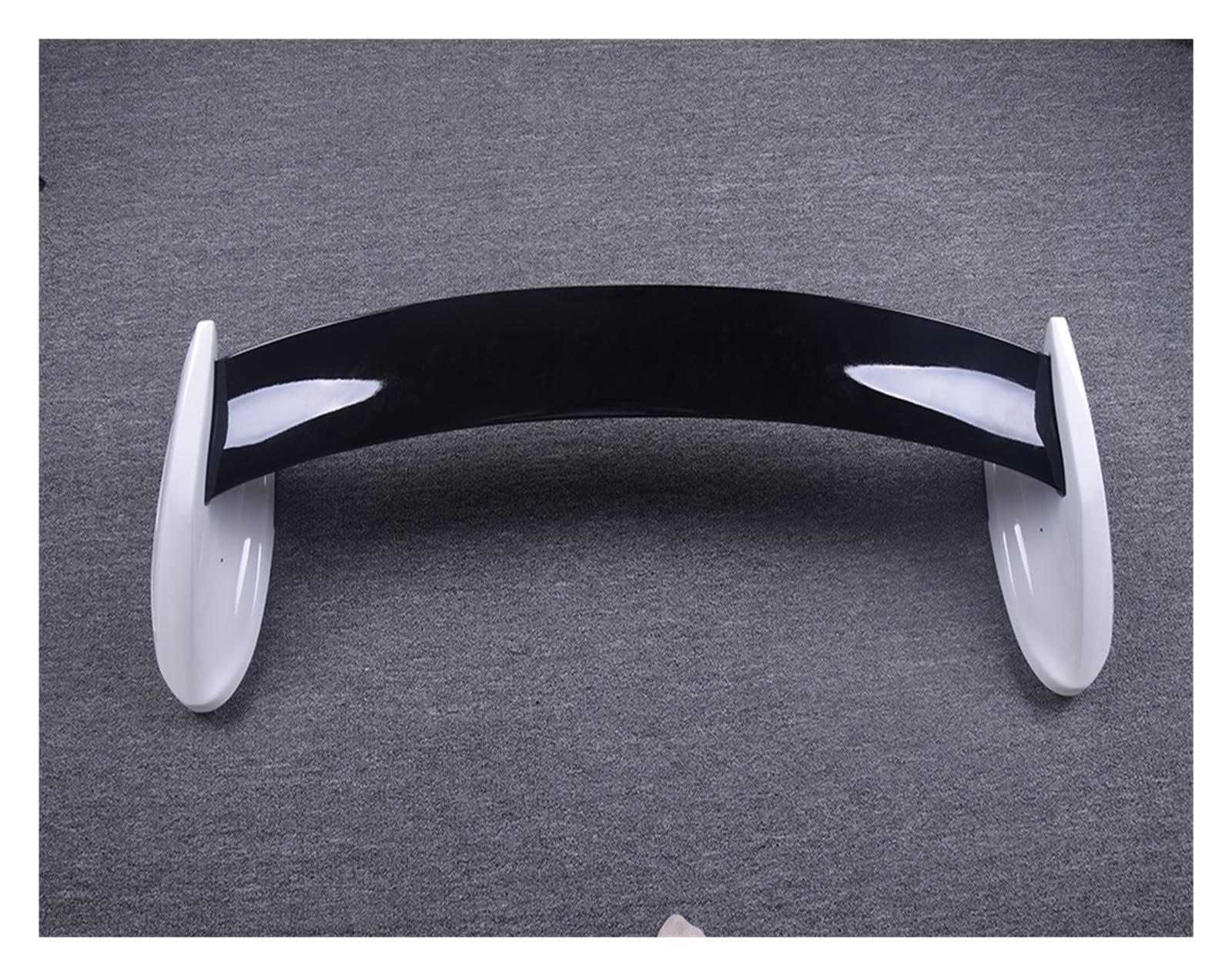 Heck-Dachlippenspoiler, Kompatibel For Honda Insight 2009 2010 2011 2012 2013, Außen-ABS-Kunststoff-Heck-Kofferraumflügel-Lippenspoiler-Körpersatz(Black and white) von TFUYFGD