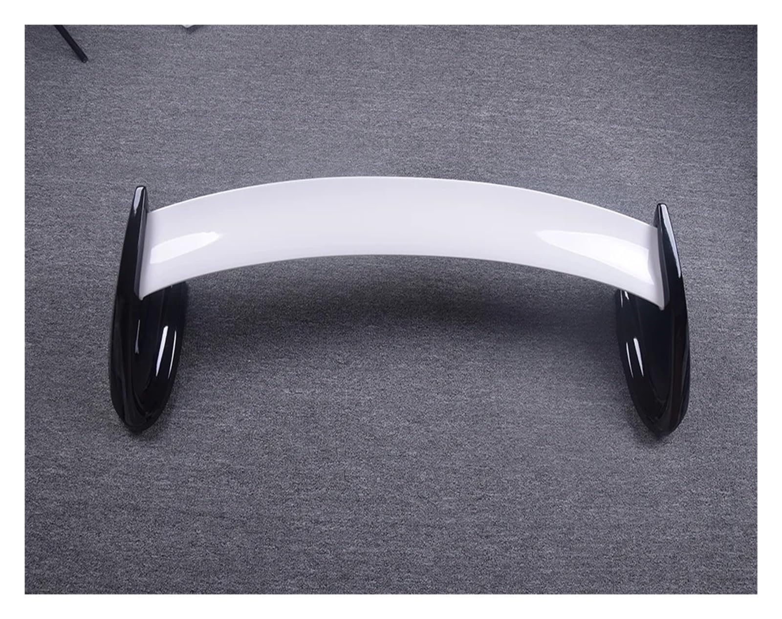 Heck-Dachlippenspoiler, Kompatibel For Honda Insight 2009 2010 2011 2012 2013, Außen-ABS-Kunststoff-Heck-Kofferraumflügel-Lippenspoiler-Körpersatz(White and black) von TFUYFGD