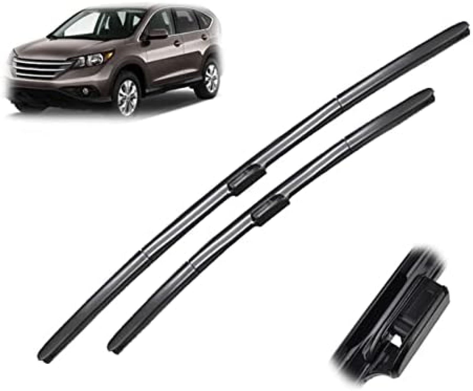 Scheibenwischer 26"+16" LHD Frontwischerblätter Auto Windschutzscheibe Windschutzscheibe Frontscheibenwischer Für Honda CRV CR-V MK4 2012-2016 von TGCXHRF