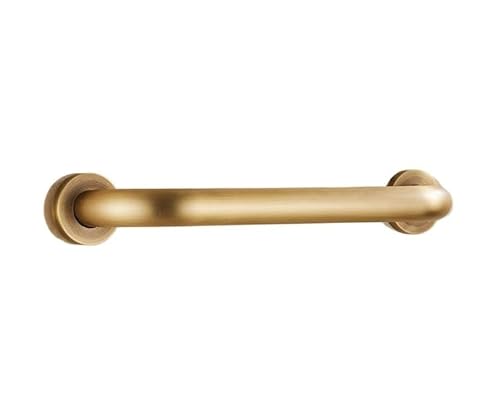 Sicherheitshandlauf für das Badezimmer, Haltegriff Gold Messing Wandmontierter Badezimmer-Armlehnengriff Badewannen-Haltegriff Toilette Älterer Handlauf Home Safety Badezimmer-Haltegriffe(Gold,40cm) von TGDGFKIAS