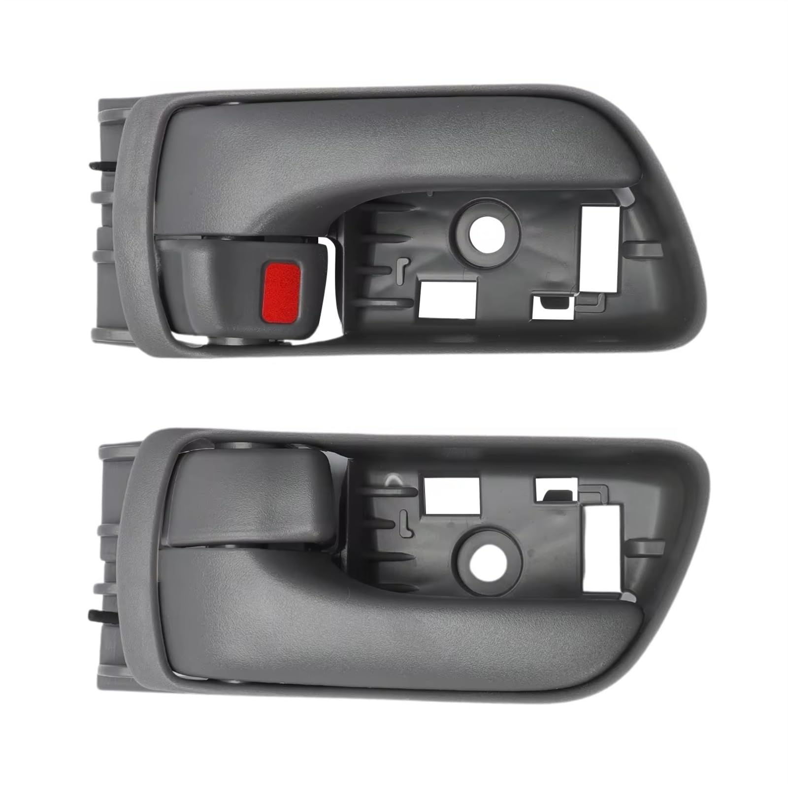 TGFCRUH Auto Innentürgriffe Kompatibel Mit Toyota Für Sienna CE LE XLE 2004–2010 1 Paar Kunststoff-Innentürgriffe Vorne Links Rechts 69205-AE010 69206-AE010 von TGFCRUH