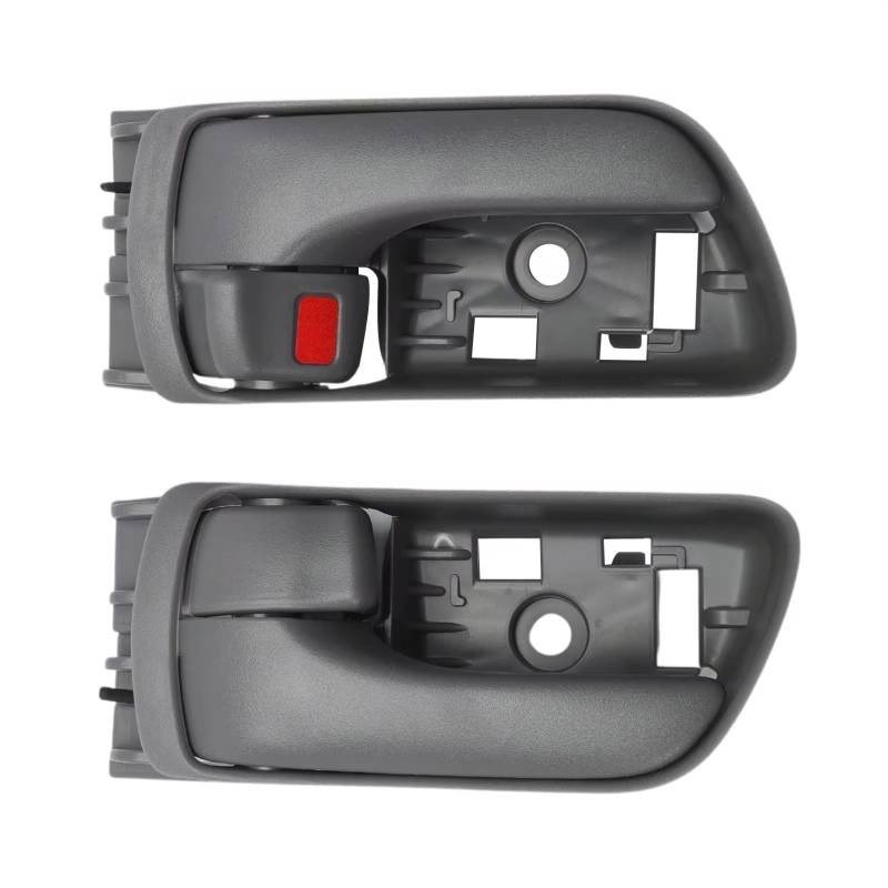 TGFCRUH Auto Innentürgriffe Kompatibel Mit Toyota Für Sienna CE LE XLE 2004–2010 1 Paar Kunststoff-Innentürgriffe Vorne Links Rechts 69205-AE010 69206-AE010 von TGFCRUH