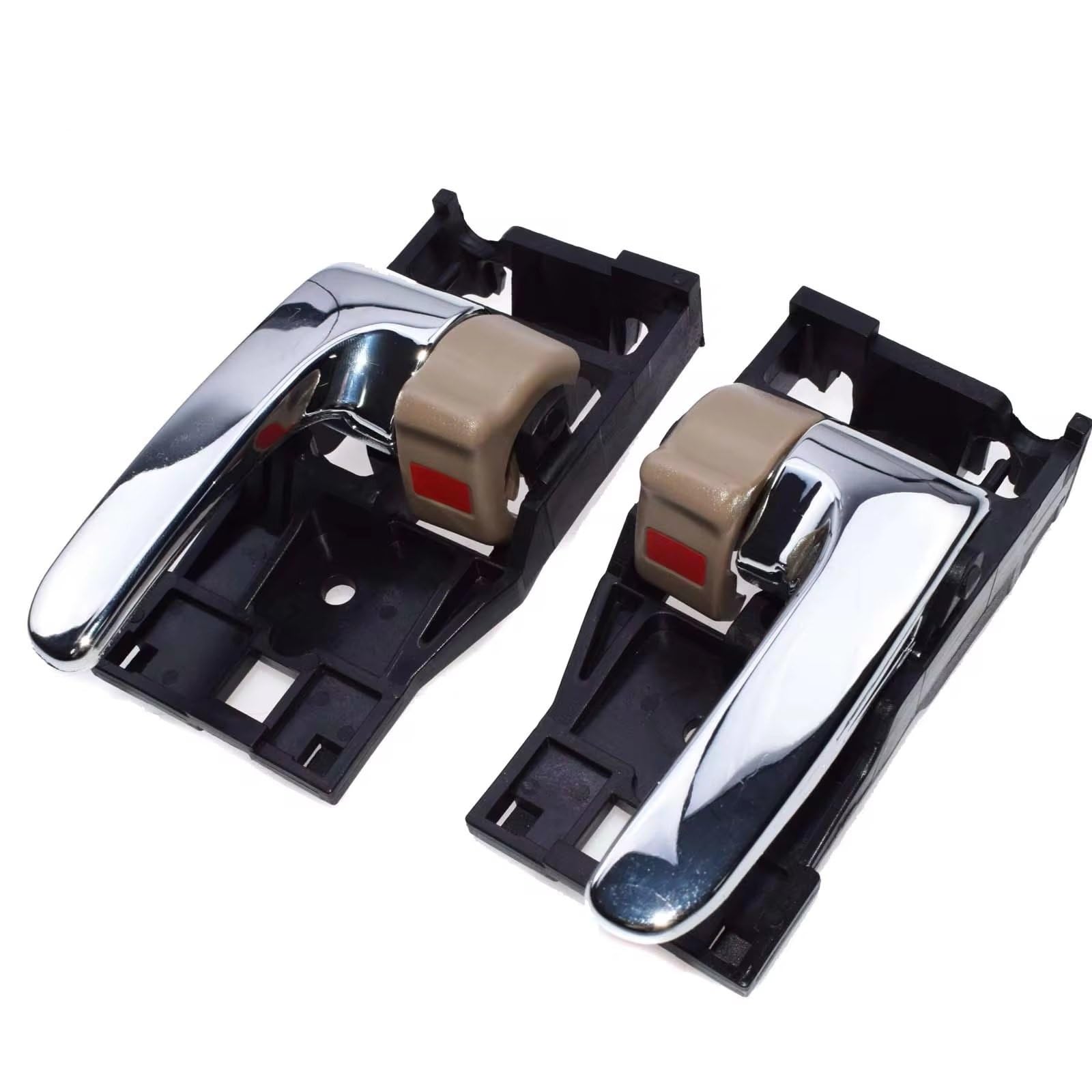 TGFCRUH Auto Innentürgriffe Kompatibel Mit Toyota Für Tundra 2004 2005 2006 Auto-Innentürgriff Vorne Hinten Links Rechts Zubehör 69205-AC010 69206-AC010(1 Pair) von TGFCRUH