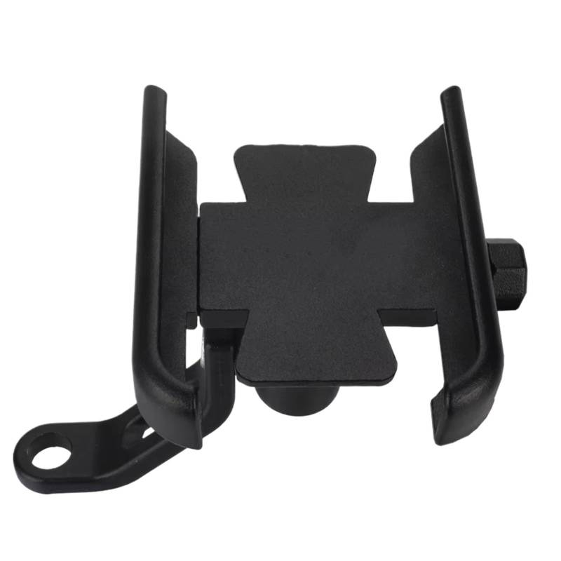 TGFCRUH Handyhalterung Motorrad Für CBR150R 2011-2020 2019 2018 2017 2016 2015 2014 Motorrad Lenker Handy Halter GPS Stand Navigation Halterung(Black,Mirror Holde) von TGFCRUH