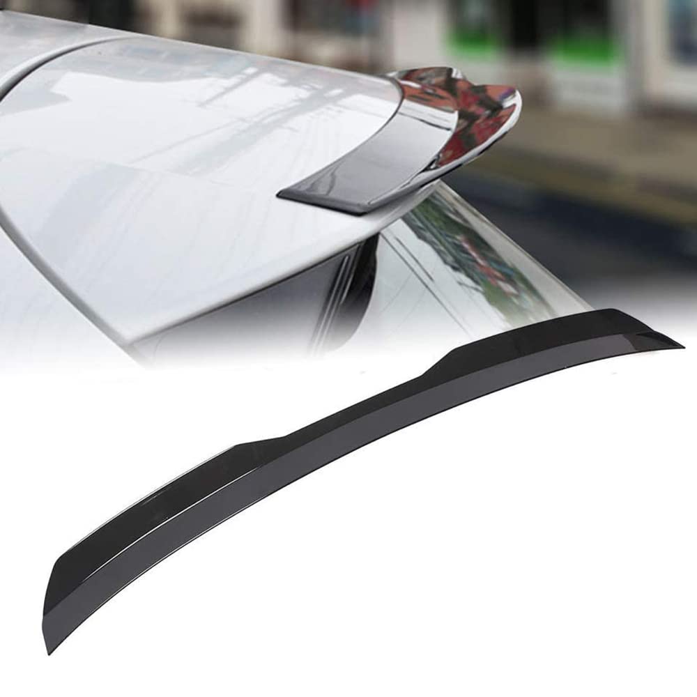 TGFOF ABS Heckspoiler Für Volkswagen VW Golf 6 GTI 2009-2013 Hinten Dach Spoiler flügel Glänzend Schwarz von TGFOF