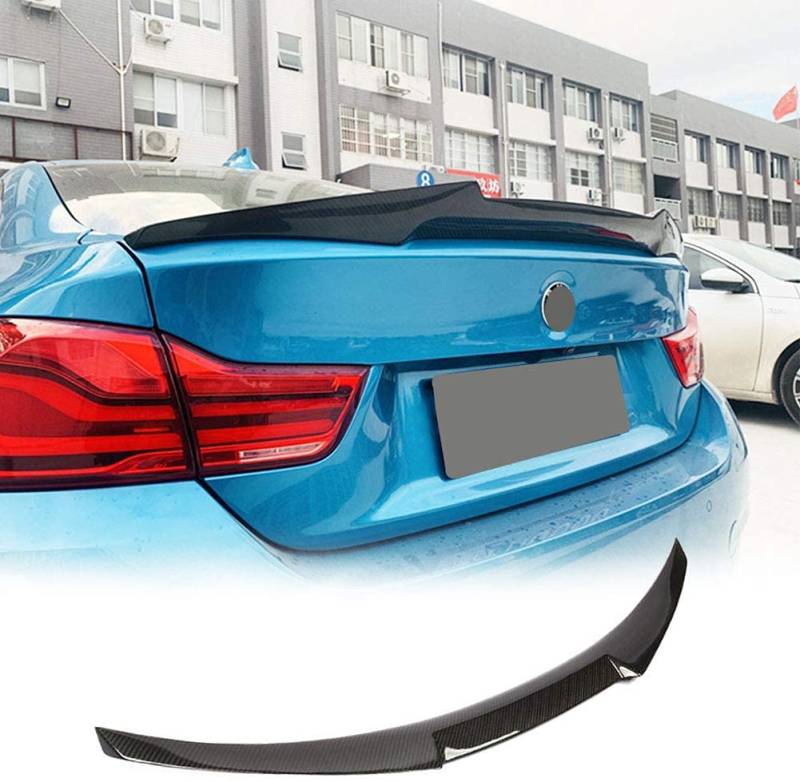 TGFOF Carbon Heckspoiler für B M W 4 Serie F36 420i 428i 435i 440i Gran Coupé 2014-2019 High Kick Heckflügel Dachlippenspoiler Auto Styling Dekoration Teile von TGFOF