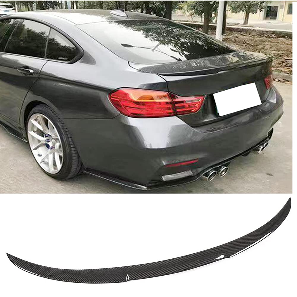 TGFOF Carbon Heckspoilerflügel aus Kohlefaser Passend für BMW 4er F36 Schrägheck 4-Türer 2014-2019 klappendeckel Spoiler Auto Styling von TGFOF