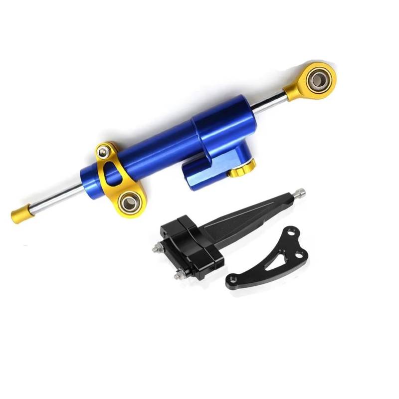 TGFQOLB Lenkungsdämpfer Motorrad Kompatibel Mit CB650F Für CB-650F 2014 2015 2016 2017 2018. Motorradlenkung Stabilisieren Dämpferhalterungs-Kit(Blue) von TGFQOLB