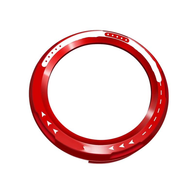 TGFQOLB Motorrad Instrumentengehäuse Für CT125 Motorradzubehör Tachometeranzeige Messgerät Ringabdeckung Instrumentenrahmen Displayschutz Rahmenänderungszubehör(Red) von TGFQOLB