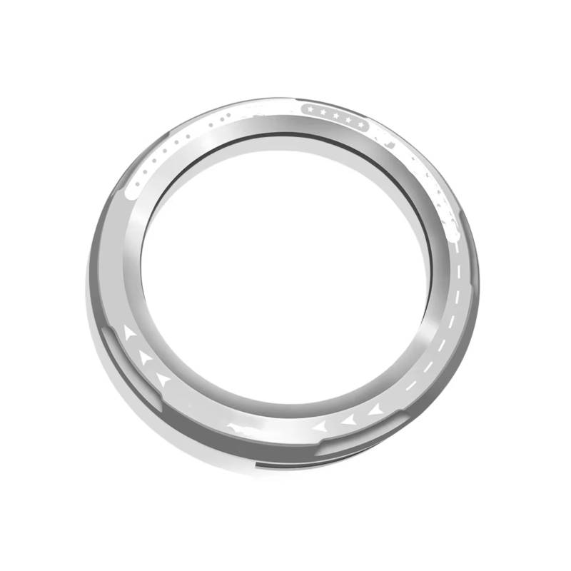 TGFQOLB Motorrad Instrumentengehäuse Für CT125 Motorradzubehör Tachometeranzeige Messgerät Ringabdeckung Instrumentenrahmen Displayschutz Rahmenänderungszubehör(Silver) von TGFQOLB