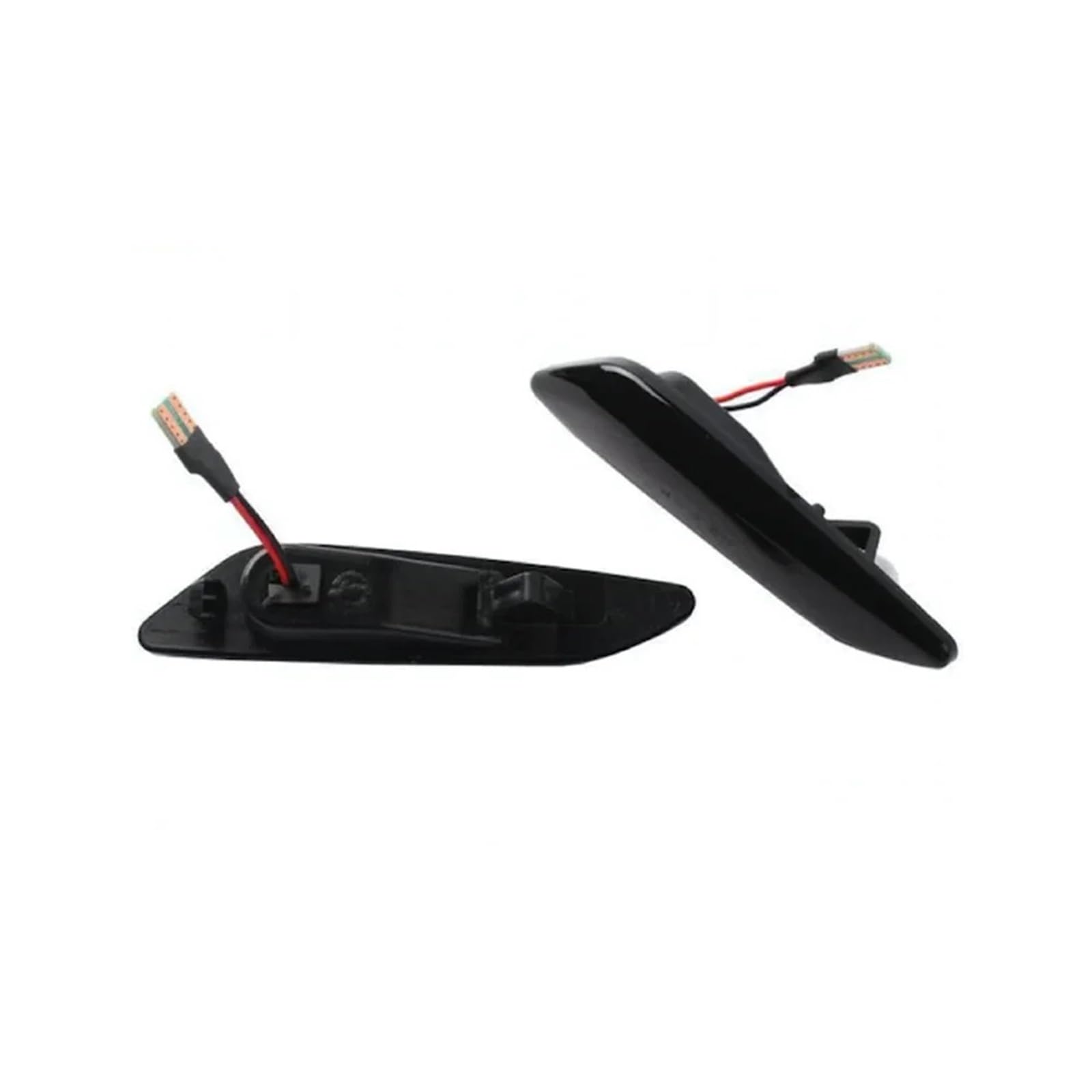 TGFQOLB Spiegelblink Blinkerlampe Kompatibel Mit Alfa Für Romeo Für 147 156 2000 2001 2002 2003 2004 2005 2006 Dynamische Seitenmarkierungsleuchte Auto-Blinker-Blinker-Anzeigelampe(Smoked Type) von TGFQOLB