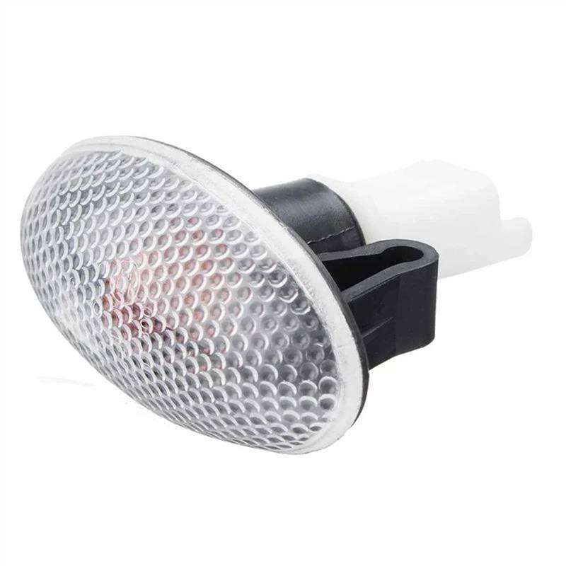 TGFQOLB Spiegelblink Blinkerlampe Kompatibel Mit Peugeot Für 206 407 607 Sequentielles Blinklicht Seitenspiegelblinker Blinkerlicht 632574 von TGFQOLB