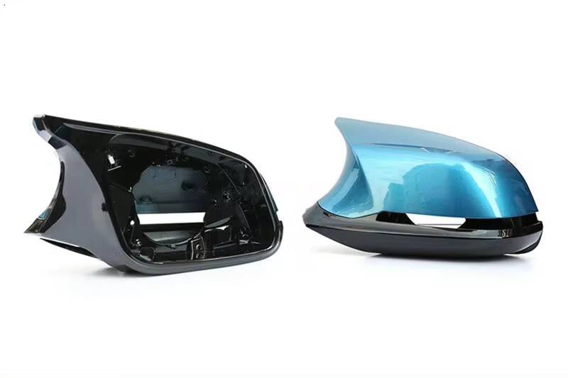 TGFQOLB TüR Spiegelkappen Kompatibel Mit Für 3er GT F34 Für X-Serie I3 2013-2020 Rückspiegelabdeckung Rückspiegelschalenkappe Autoteilezubehör(Light Blue) von TGFQOLB