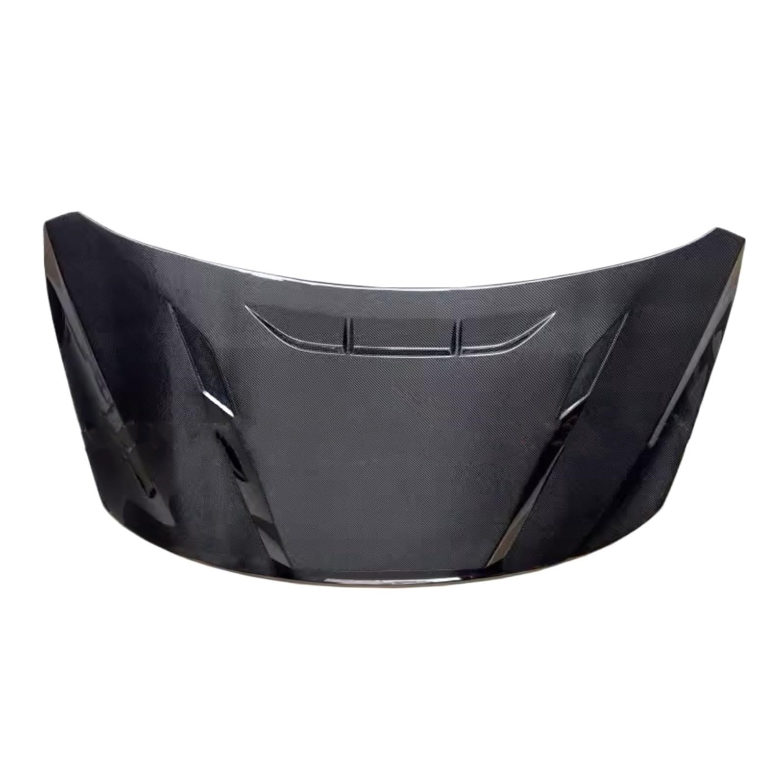 Motorabdeckung aus Kohlefaser, unlackiert, kompatibel mit Jeep Grand Cherokee SRT 2011–2019, modifizierte leichte Motorhaube, Autozubehör(Carbon fiber) von TGLDGGFD