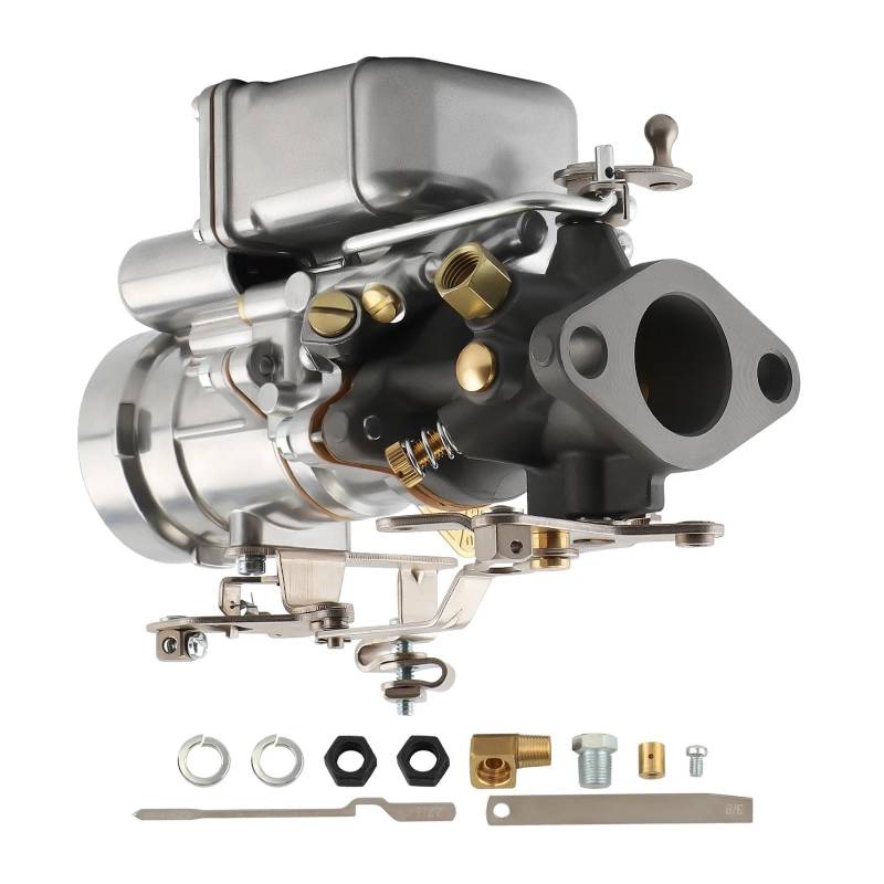 Vergaser-Vergaser, kompatibel mit 1406 Performer 600 CFM 4-Zylinder-Vergaser mit elektrischem Choke, 4-Zylinder-Luftventil-Sekundärvergaser von TGLDGGFD