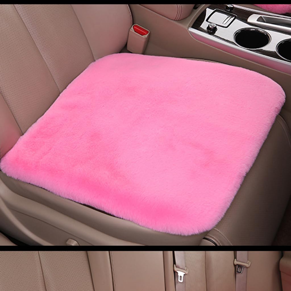 TGNZOKQP Auto Sitzpolster für Subaru Legacy 2004-2009,Autositzschoner Schutz Vordersitz Unten Anti Rutsch Pad Weicher Komfortable Innere Zubehör,A-Pink von TGNZOKQP