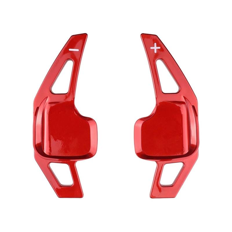 TGUQANM Shifter Paddle Kompatibel Mit Für 3er-Reihe F30 LCI F31 Für 4er-Reihe F32 F33 F36 2014-2018 Auto-Schaltwippen Auto-Verlängerte Schaltwippen(Red) von TGUQANM